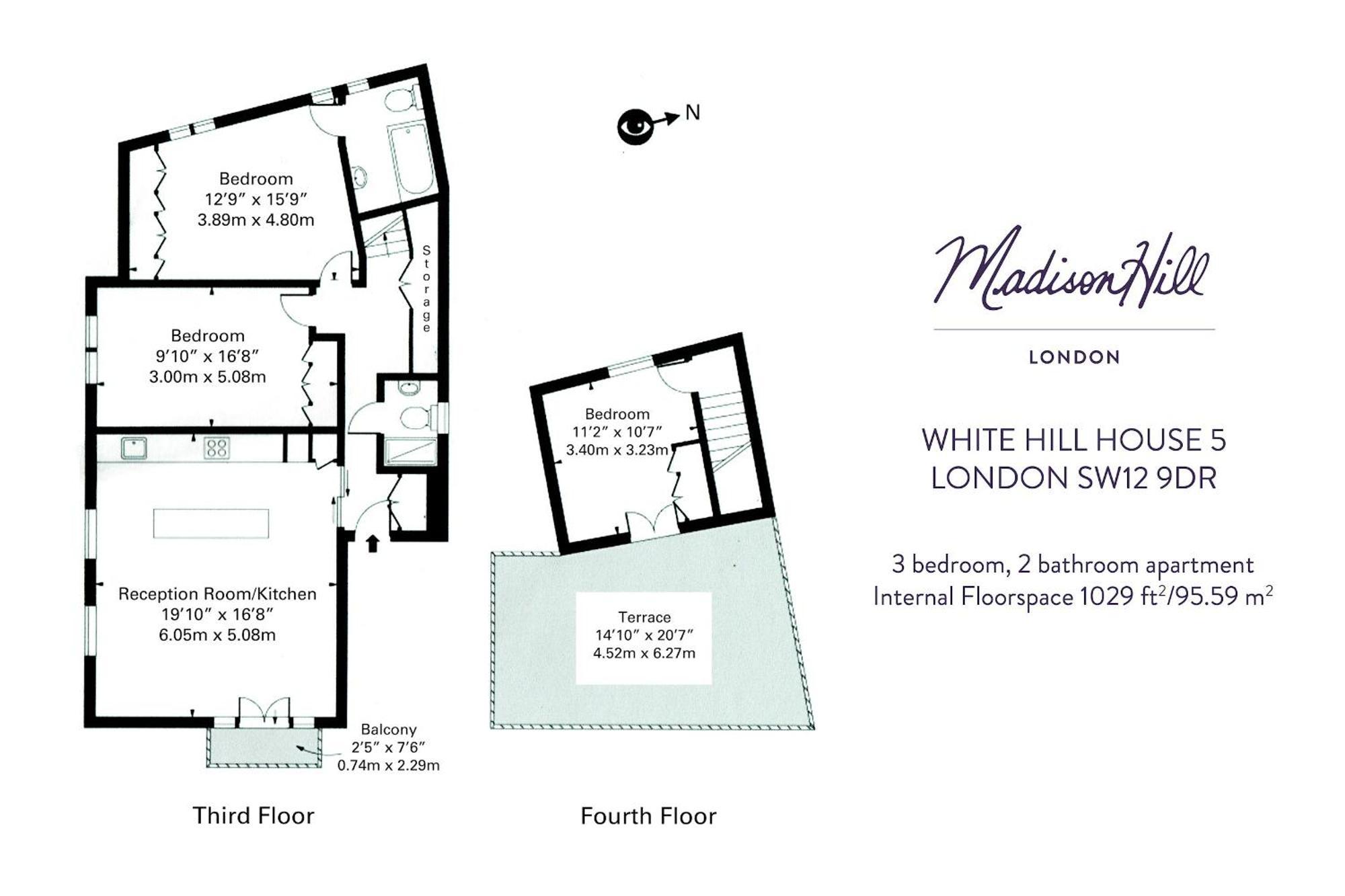 לונדון Madison Hill - White Hill House 5 - 3 Bedroom Flat מראה חיצוני תמונה